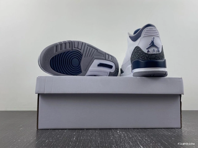 Midnight Air Jordan CT8532-140 3 Navy 1206